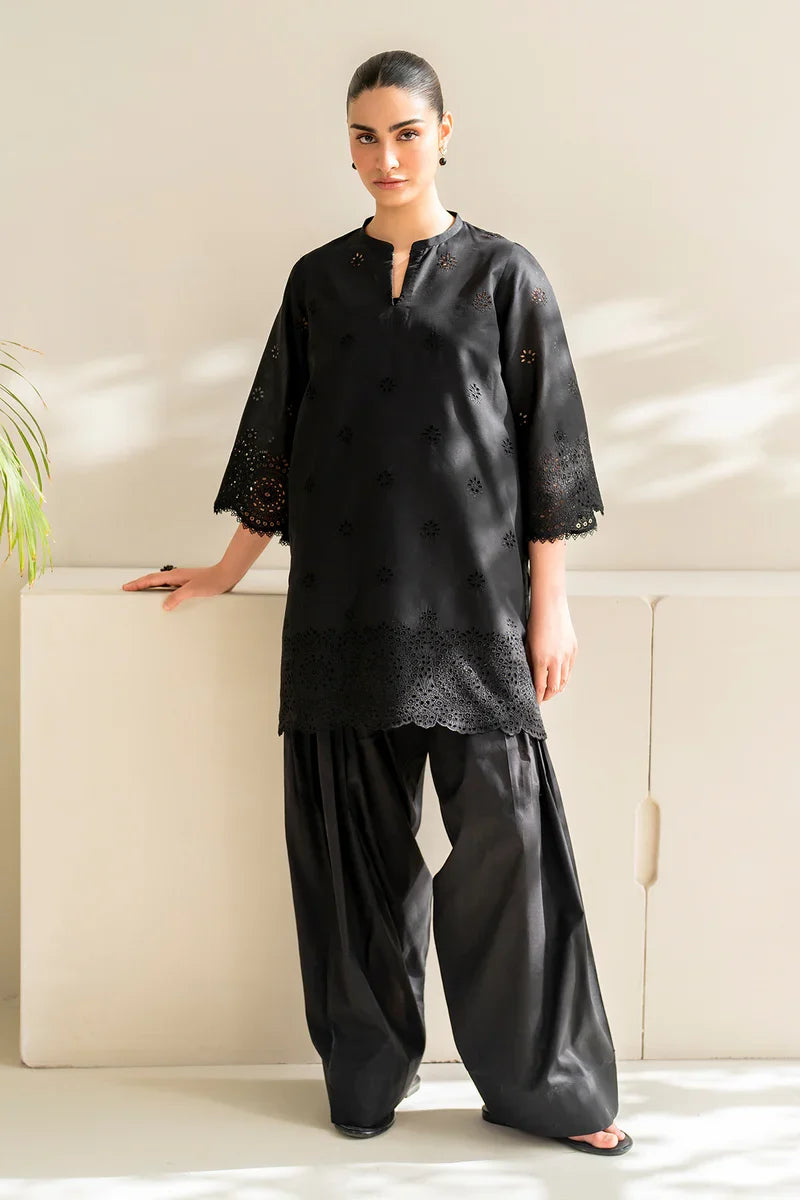 Dhanak 3PC Embroidered With Chiffon Dupatta-152
