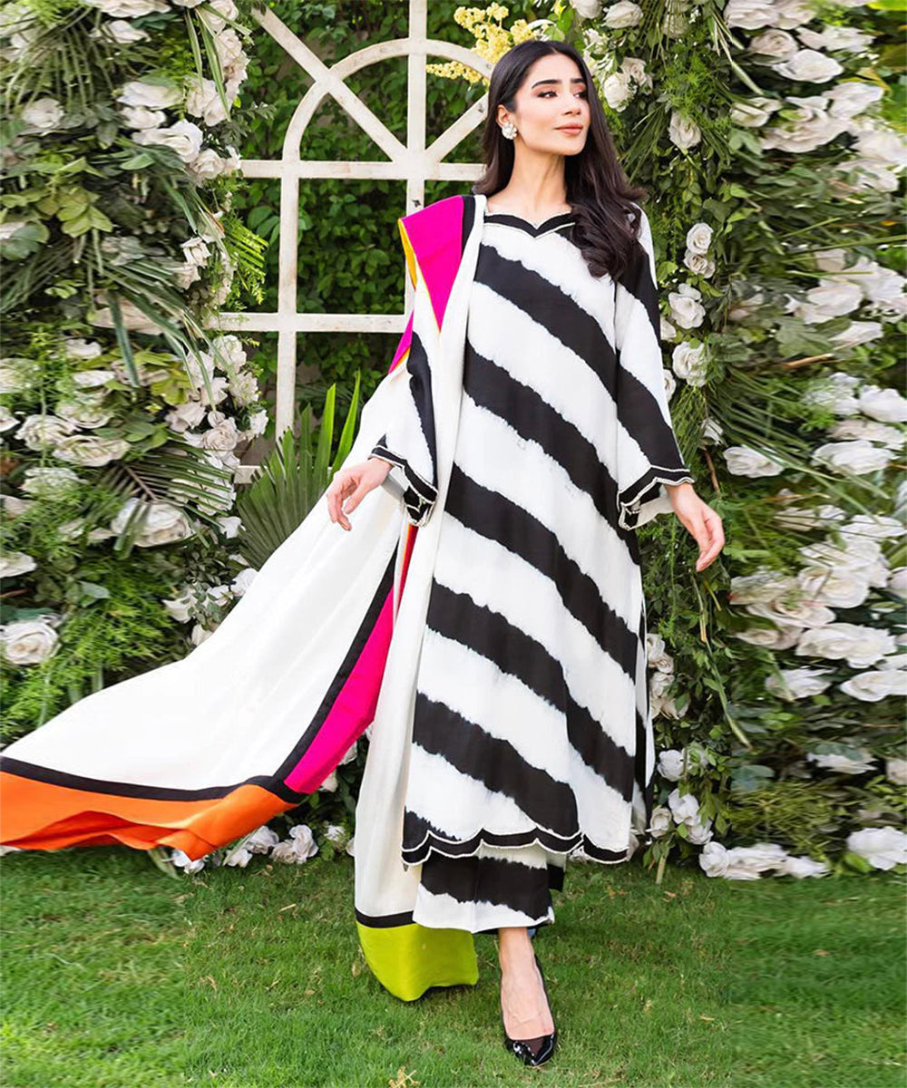 Silk 3PC Digital Printed-866