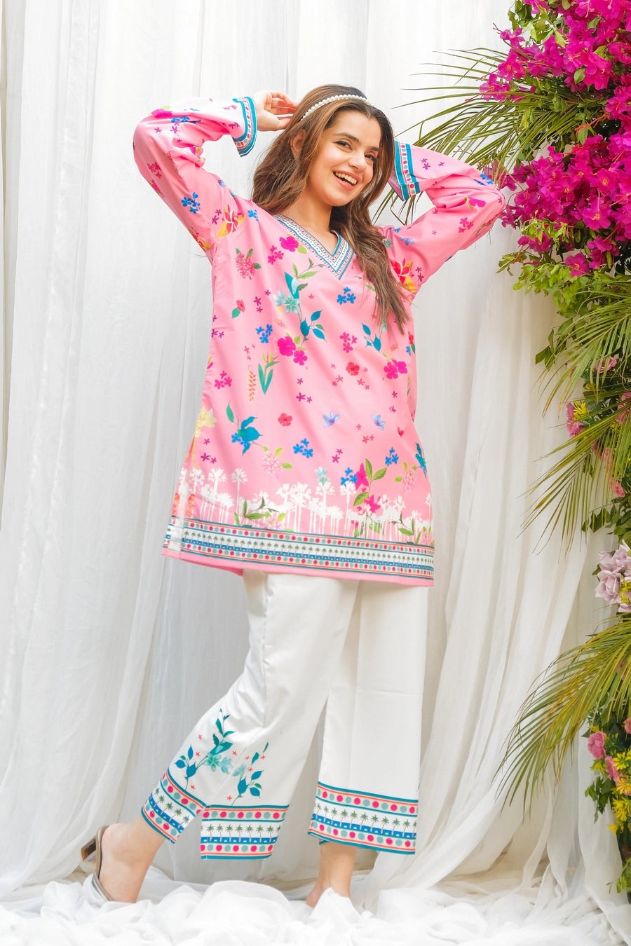LULUSAR Silk 2PC Digital Printed-876