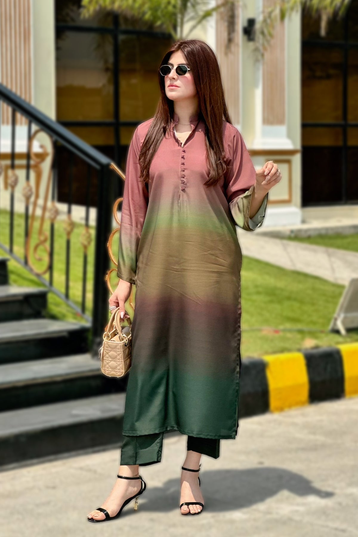 LULUSAR Silk 2PC Digital Printed-878